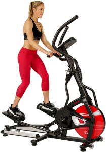 家用整体最佳椭圆机 Sunny Health & Fitness Magnetic Elliptical Trainer Machine with Tablet Holder