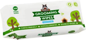 总体最佳的给狗狗用的湿巾 Pogi's Grooming Wipes Dogs & Cats 