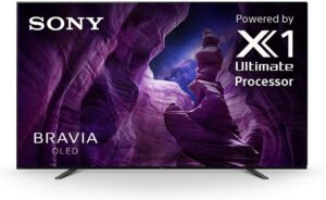 最佳65寸高清OLED屏幕智能电视 Sony A8H 65 Inch TV BRAVIA OLED 4K Ultra HD Smart TV with HDR and Alexa Compatibility