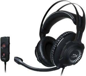 高级并功能丰富的头戴式耳机 HyperX Cloud Revolver S - Gaming Headset with Dolby 7.1 Surround Sound