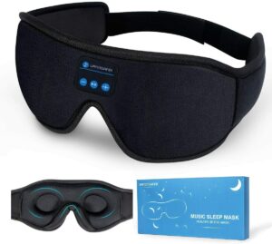 具有3D人体工学的：Lightimetunnel Sleep Headphones蓝牙睡眠耳机