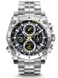 男士高级手表Bulova Men's Precisionist Stainless Steel Watch