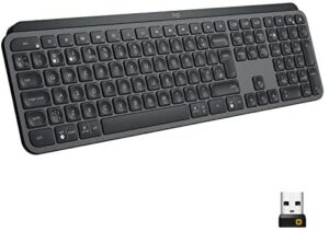 很适合打字的键盘 Logitech MX Keys Advanced Wireless Illuminated Keyboard