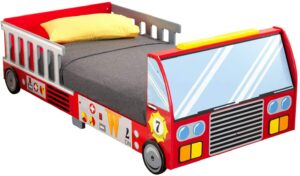 KidKraft 消防车儿童床