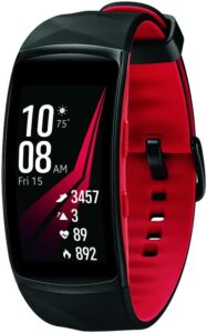 很适合日常佩戴的女士智能手表 Samsung Gear Fit2 Pro Smartwatch Fitness Band (Small)