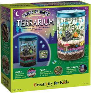 成长发光玻璃容器玩具 Creativity for Kids Grow 'N Glow Terrarium Kit for Kids