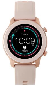 轻巧靓丽的女士智能手表 Timex Metropolitan R AMOLED Smartwatch with GPS & Heart Rate