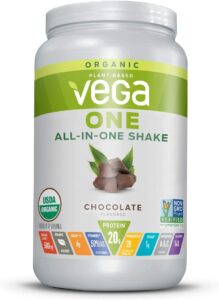  最佳多合一植物性蛋白粉 Vega One Organic Meal Replacement Plant Based Protein Powder