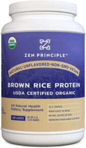 最佳有机糙米蛋白粉 Organic Brown Rice Protein Power