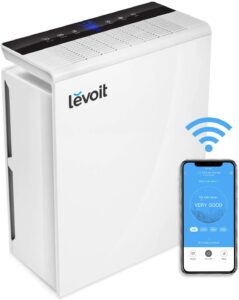 最佳紧凑型烟雾Levoit空气净化器：Levoit PUR131 Smart Wifi