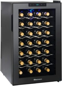 最佳28瓶红酒冷藏柜 Wine Enthusiast Silent 28 Bottle Wine Refrigerator 