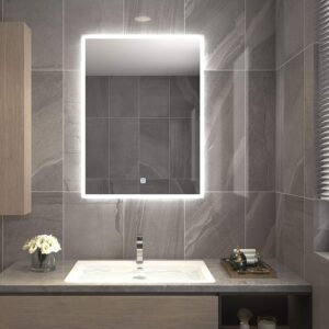带蓝牙扬声器的Homecart智能浴室镜 Homecart Bathroom LED Smart Mirror