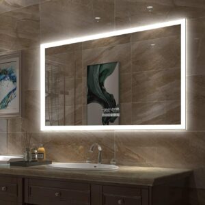 带触摸开关，除雾器，蓝牙，色彩亮度的GESIPOR智能镜 Gesipor LED Bathroom Mirror 