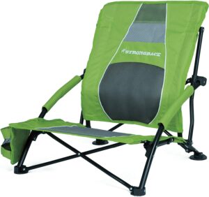 治疗背痛的沙滩椅 STRONGBACK Low Gravity Beach Chair with Built-in Lumbar Support