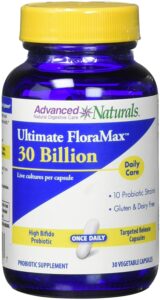 益生菌推荐Advanced Naturals Ultimate Floramax Billion Caps