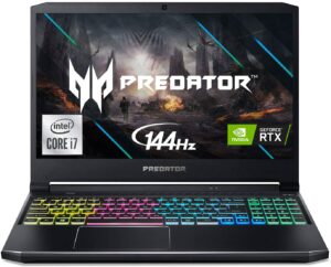 15寸游戏笔记本电脑Acer Predator Helios 300 Gaming Laptop