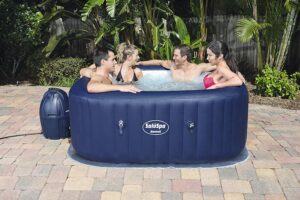 Bestway6 人户外充气热水浴缸水疗中心 Bestway 60022E SaluSpa Hawaii 71-Inch x 26-Inch 6 Person Outdoor Inflatable Hot Tub Spa