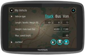 TomTom 620卡车Gps导航设备 TomTom Trucker 620 6-Inch Gps Navigation Device for Trucks