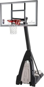 强化玻璃便携式篮球架 Spalding The Beast Glass Portable Basketball Hoop