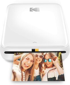 手机打印机 KODAK Step Wireless Mobile Photo Mini Printer （Compatible w iOS & Android, NFC & Bluetooth Devices）