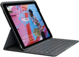 可以随身携带的键盘 Logitech iPad Slim Folio with Integrated Wireless Keyboard