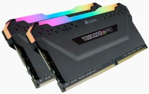 Corsair Vengeance RGB Pro 32GB (2x16GB) DDR4 3200 (PC4-25600) C16 台式机内存 