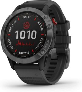 Garmin fenix 6 Pro Solar, Multisport GPS Watch 智能手表 