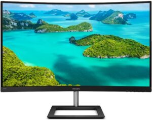 Philips 328E1CA 飞利浦32寸4K曲面显示器 