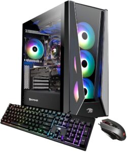 iBUYPOWER Pro 游戏 PC 电脑台式机 英特尔 i9-11900KF 3.5GHz、NVIDIA GeForce RTX 3090 24GB、16GB DDR4、1TB NVMe SSD、WiFi 就绪