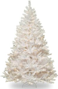 白色圣诞树 National Tree Company Pre-lit Artificial Christmas Tree