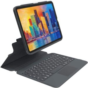 轻巧的保护壳，增加了 Apple Pencil 保护 ZAGG - Pro Keys Wireless Keyboard with Trackpad
