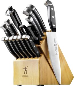 最佳轻量级厨刀套装：HENCKELS Statement Kitchen Knife Set with Block 15-pc