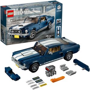 福特野马乐高玩具 LEGO Creator Expert Ford Mustang 10265 Building Kit (1471 Piece)