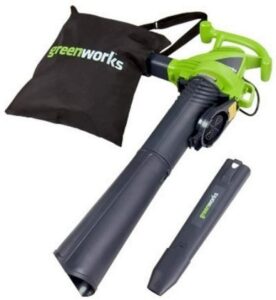 Greenworks 12 Amp 2-Speed 树叶吸尘器