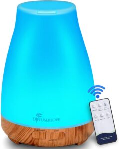 精油扩香器 300ML Essential Oil Diffuser Remote Control Aromatherapy Diffuser Mist Humidifiers