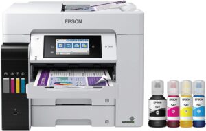 小型家庭办公室的最佳多合一喷墨打印机：Epson EcoTank Pro ET-5850