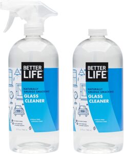 最适合清洁镜子：Better Life Natural Streak Free Glass Cleaner