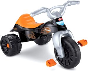 Fisher-Price Harley-Davidson Tough Trike 精心设计的儿童小三轮车 