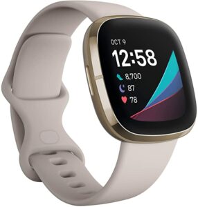 最佳检测 COVID-19 功能的智能手表：Fitbit Sense Advanced Smartwatch