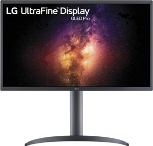 最适合 Mac： LG UltraFine 27 英寸 OLED Pro 显示屏