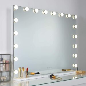 带好莱坞灯泡的 WAYKING 化妆镜 WAYKING Vanity Mirror with Lights