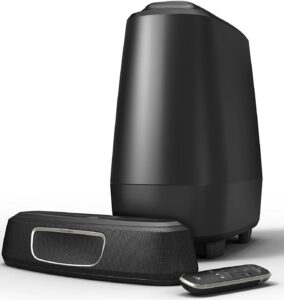 适用于较小空间的最佳条形音箱 ：Polk Audio MagniFi Mini Home Theater Surround Sound Bar