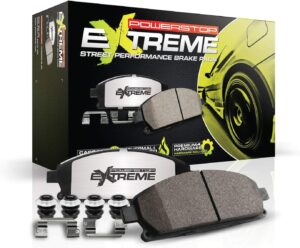 性能出色的：Power Stop Carbon-Fiber Ceramic Brake Pads 