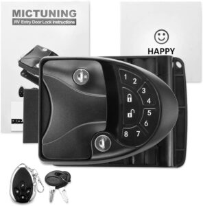 最简单的安装：MICTUNING RV 无钥匙入口门锁