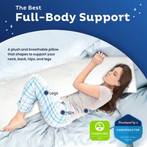 适合侧睡者的最佳抱枕：Snuggle-Pedic 全身枕