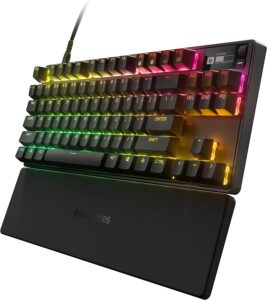 最好的游戏键盘 New SteelSeries Apex Pro TKL 2023机械游戏键盘